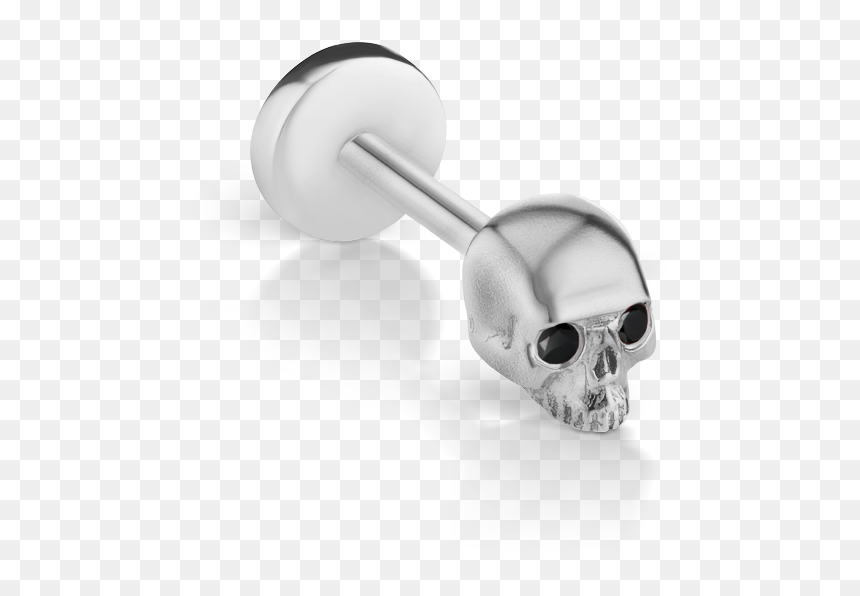Earrings, HD Png Download - metal skull png