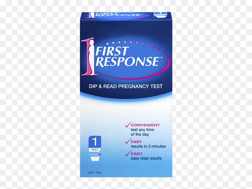 First Response Dip & Read 3 Test, HD Png Download - positive pregnancy test png
