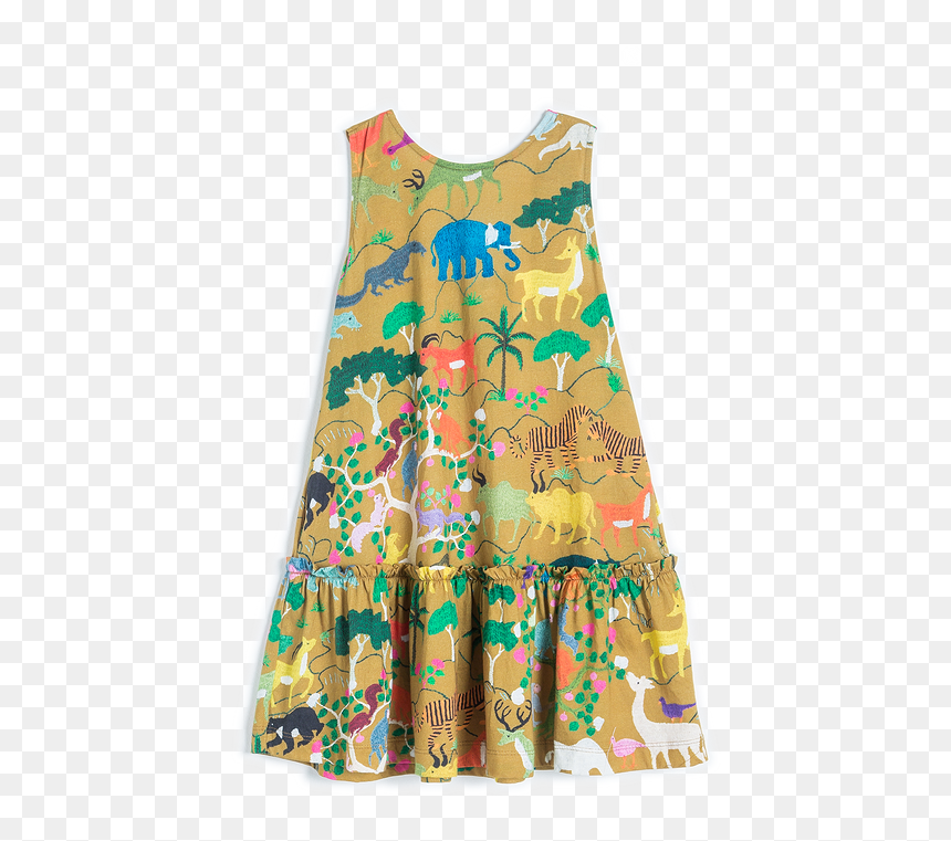 Vestidos Em Malha Para Meninas, HD Png Download - vestido png