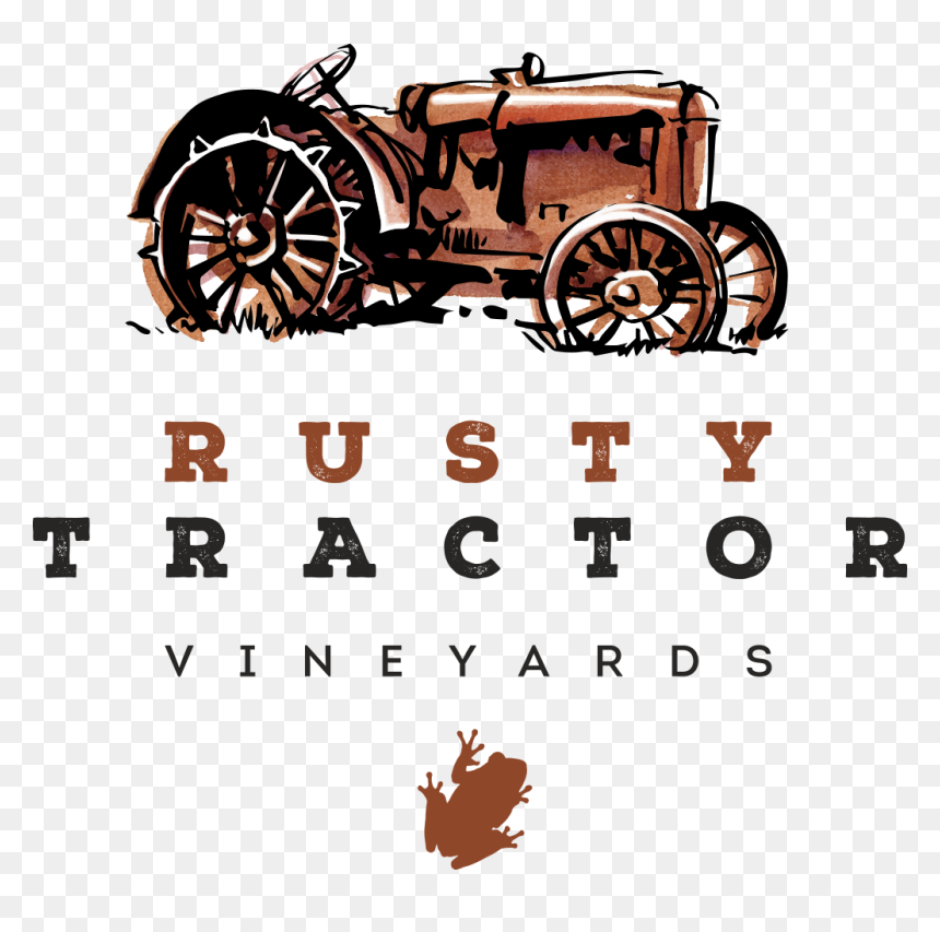Rusty Tractor Vineyards - Antique Car, HD Png Download - rusty car png
