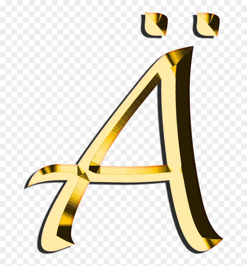 Capital Letter A With Diaeresis - Capital Letters Png, Transparent Png - capital letter a png