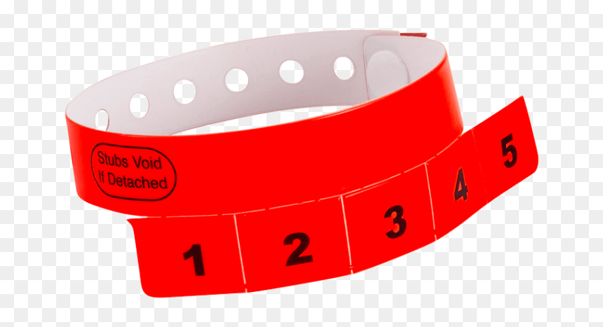 Wristbands With Drinks Tokens, HD Png Download - ticket stub png