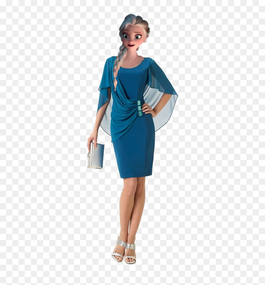 Nm Queen Elsa, Jelsa, Frost, Legends, The Creation, - Vestidos De Cerimônia Curtos, HD Png Download - vestidos png