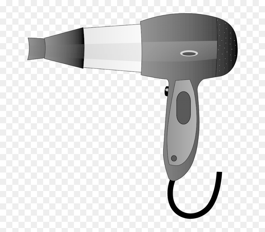 Best Hair Dryer For European Travel - Cartoon Hair Dryer Png, Transparent Png - hair blower png