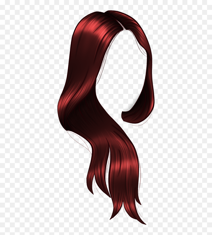 Kkh Png, Transparent Png , Png Download - Kim Kardashian Hollywood Backgrounds, Png Download - red wig png