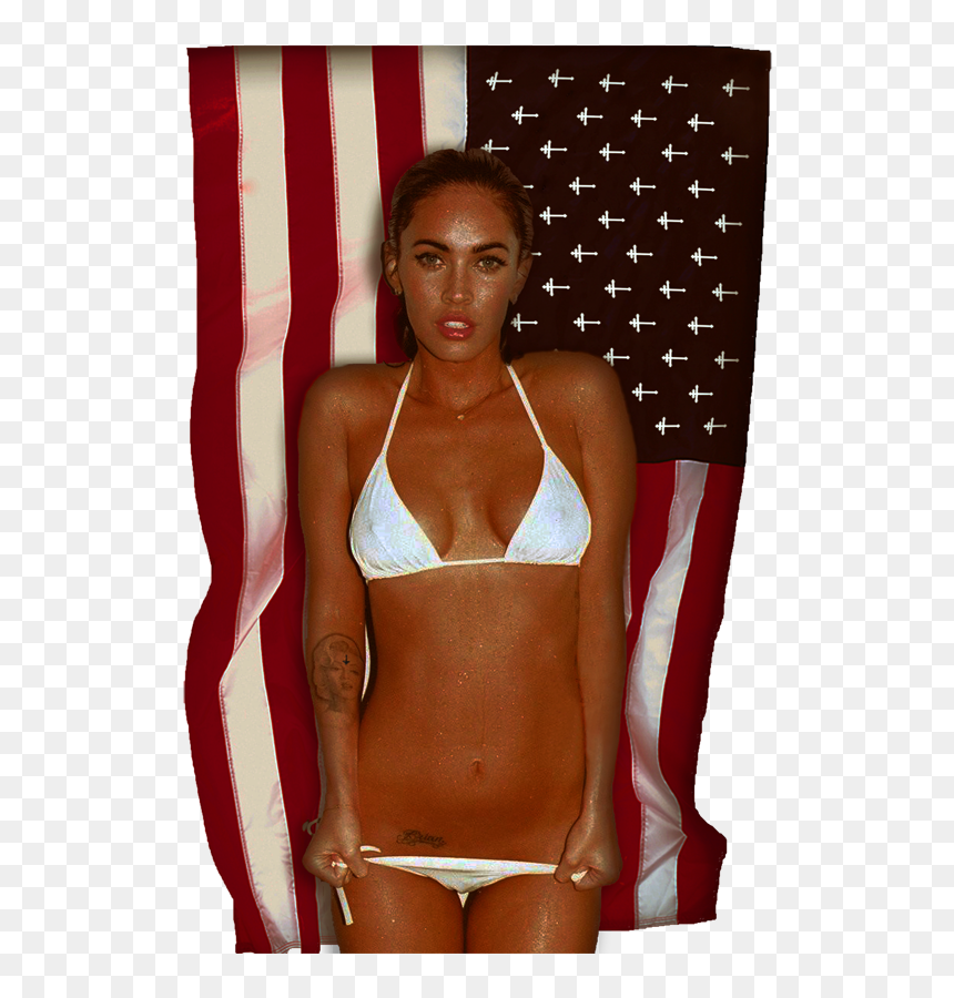 The Megan Fox Design Shows Off A Lustful, Sexy Aspect - Swimsuit Top, HD Png Download - sexy bikini png