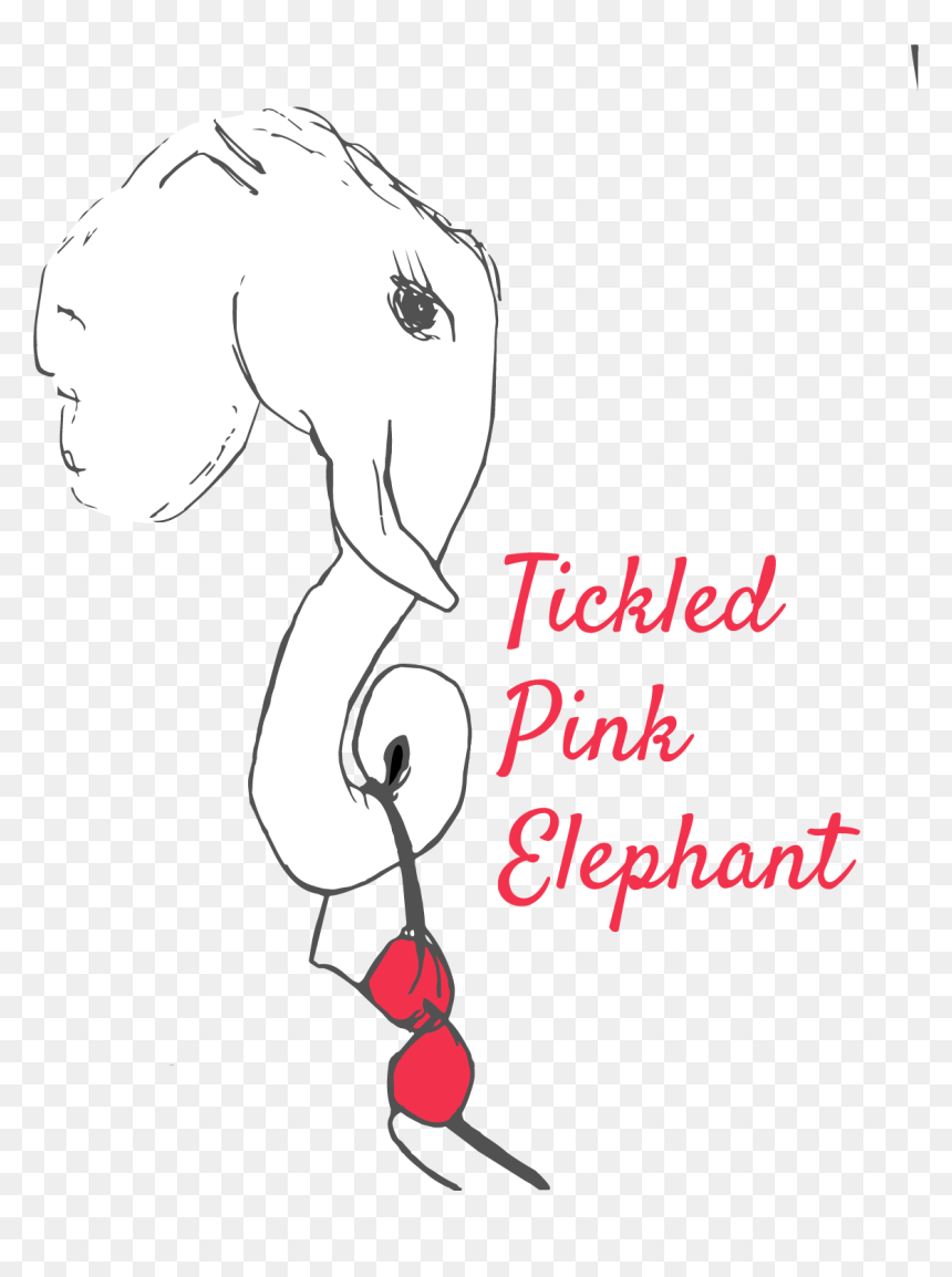 Illustration, HD Png Download - pink elephant png