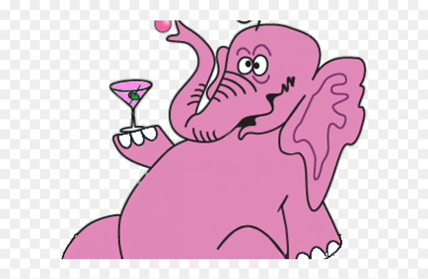 Pictures Of Pink Elephants, HD Png Download - pink elephant png