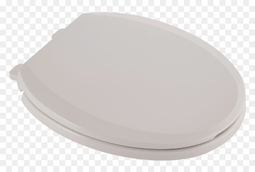 Round Front Toilet Seat In White - American Standard, HD Png Download - toilet seat png