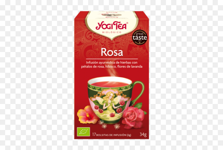 Yogi Tea Rosa, HD Png Download - petalos de rosa png