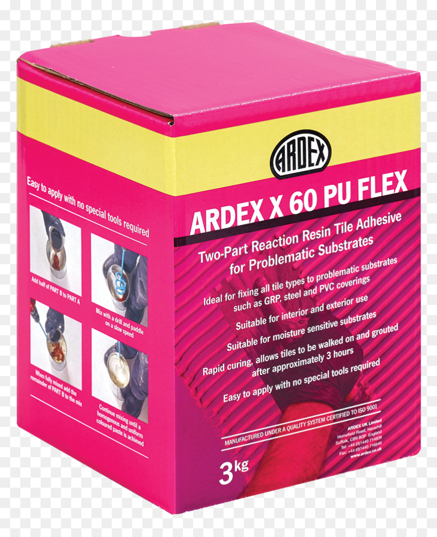 Ardex X 60 Pu Flex Uk, HD Png Download - costura png