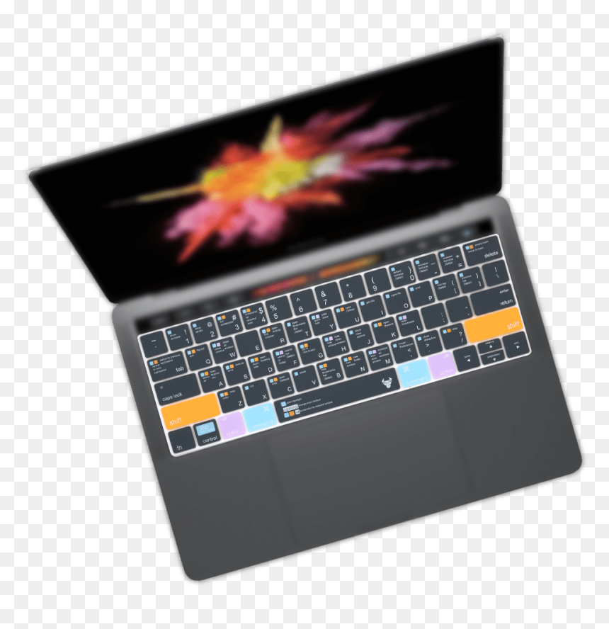 Amber - Computer Keyboard, HD Png Download - mac book pro png