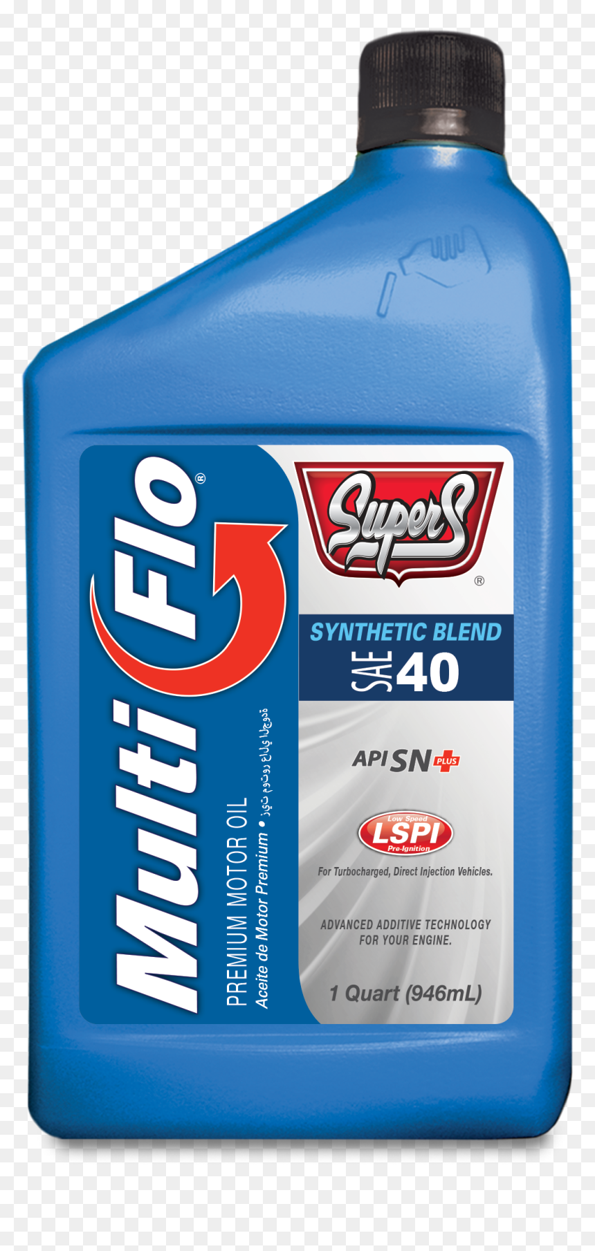 Super S Multi Flo 20w 50, HD Png Download - motor oil png