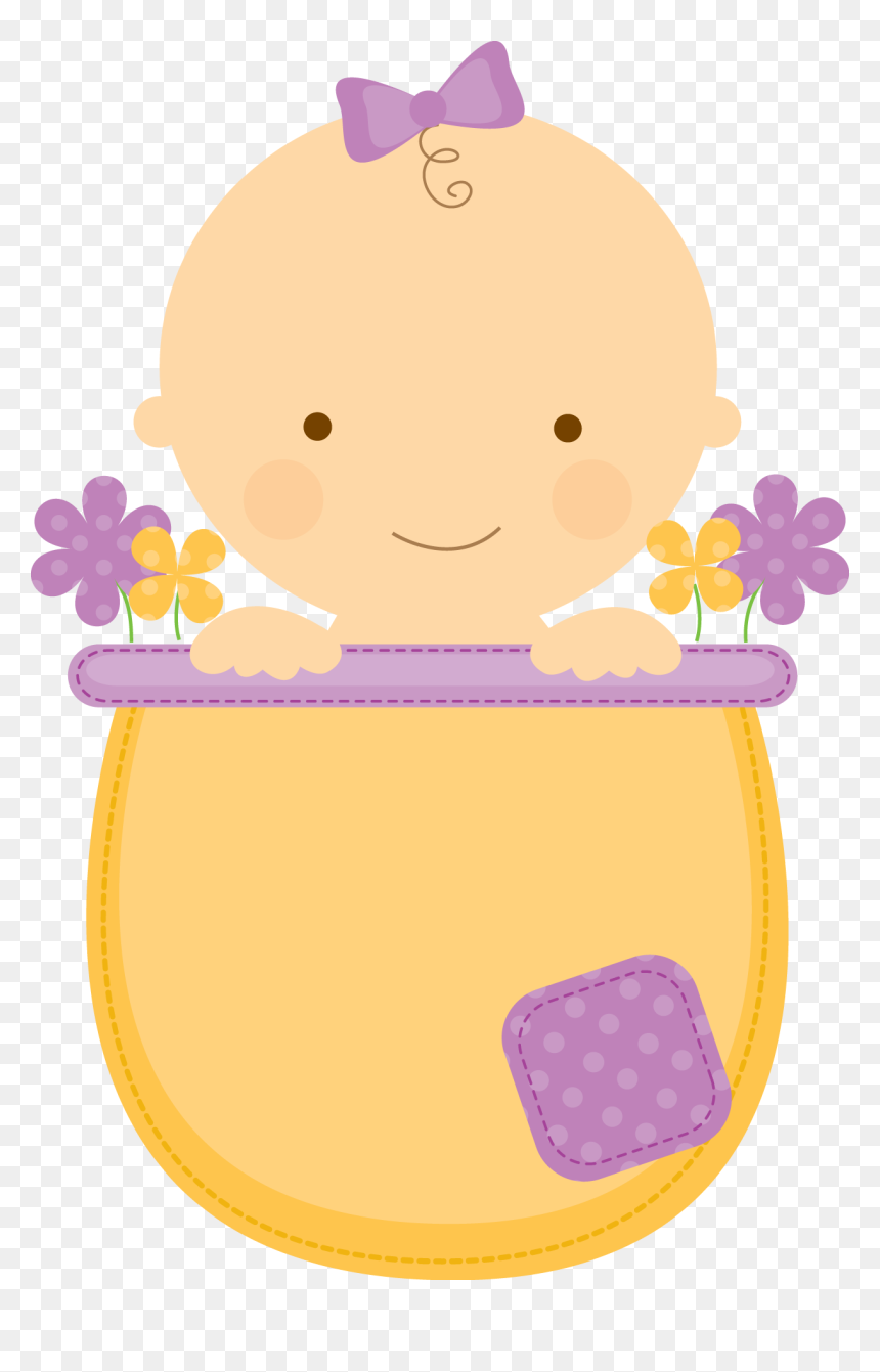 Baby Shower Cute Png, Transparent Png - baby girl clipart png