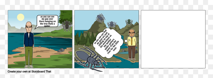 Cartoon, HD Png Download - hanging spider png