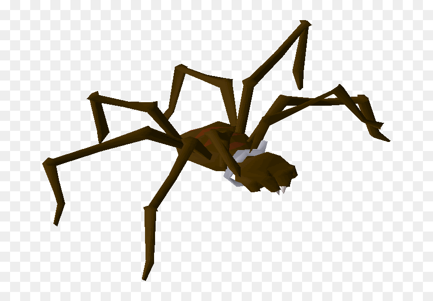 Old School Runescape Wiki - Insect, HD Png Download - hanging spider png