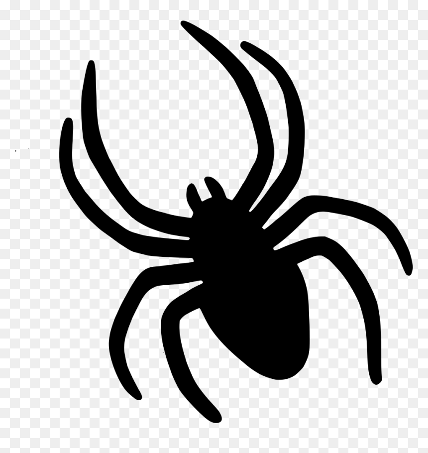 Transparent Background Spider Png, Png Download - hanging spider png