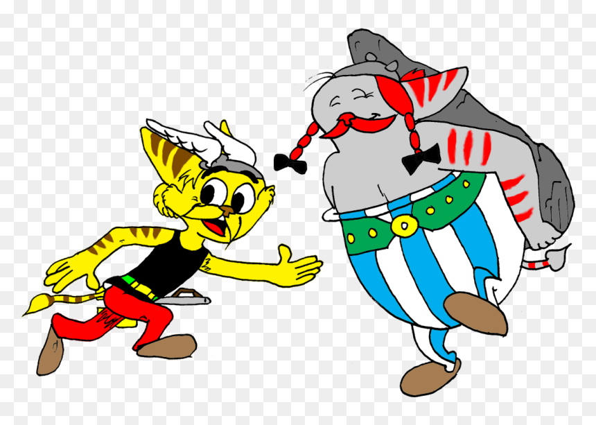Asterix The Lombax - Cartoon, HD Png Download - asterix png