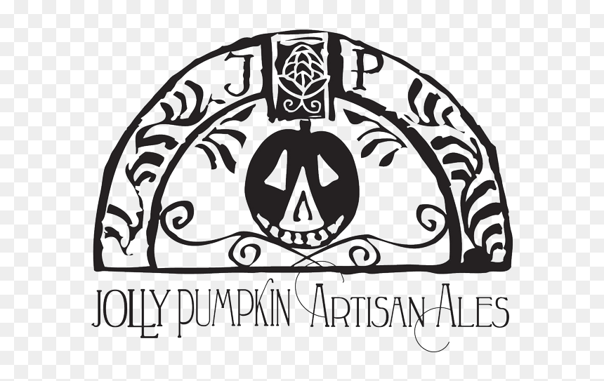 Jolly Pumpkin - Jolly Pumpkin Artisan Ales, HD Png Download - pumpkin png black and white