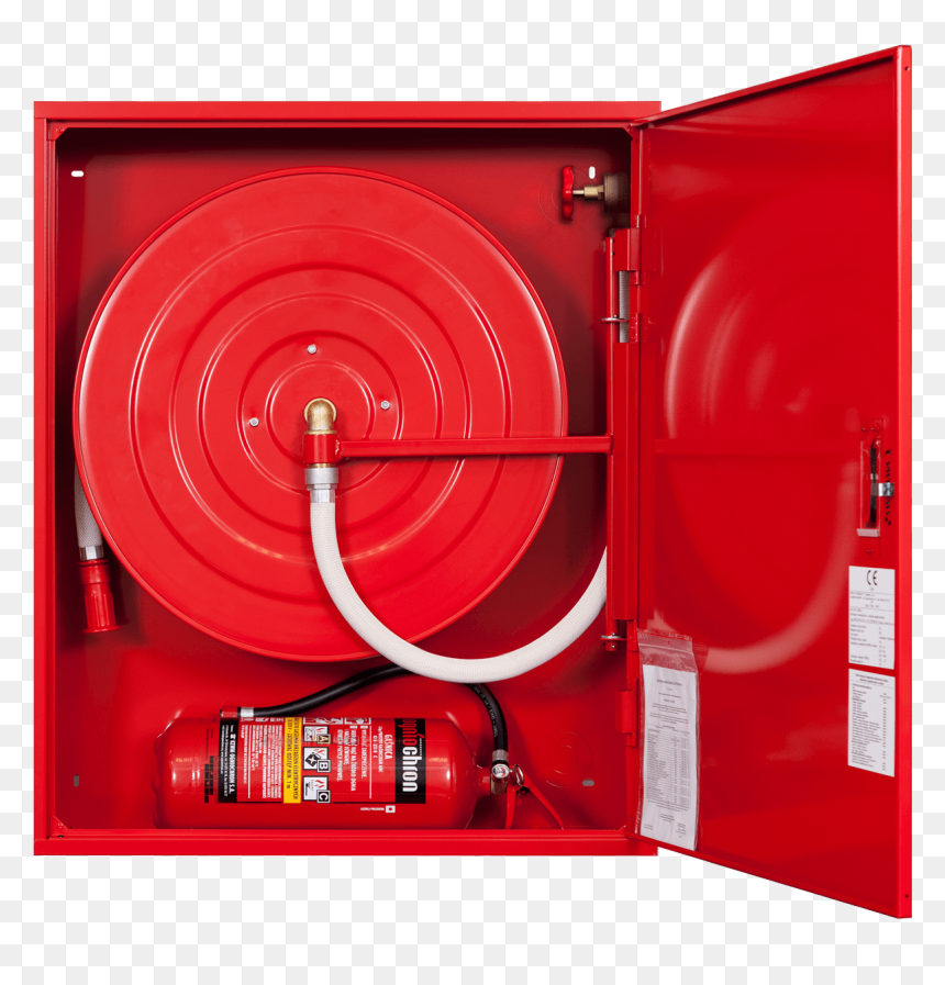 Hydrant Wewnętrzny Dn25 Zawieszany Z Miejscem Na Gaśnicę - Szafka Hydrantowa Z Gaśnicą, HD Png Download - hydrant png
