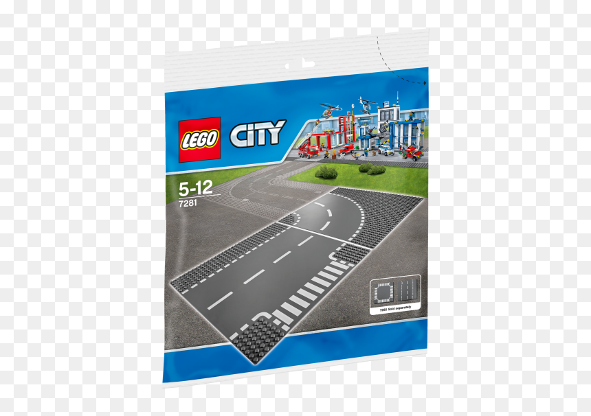 Lego 7281, HD Png Download - curvy road png