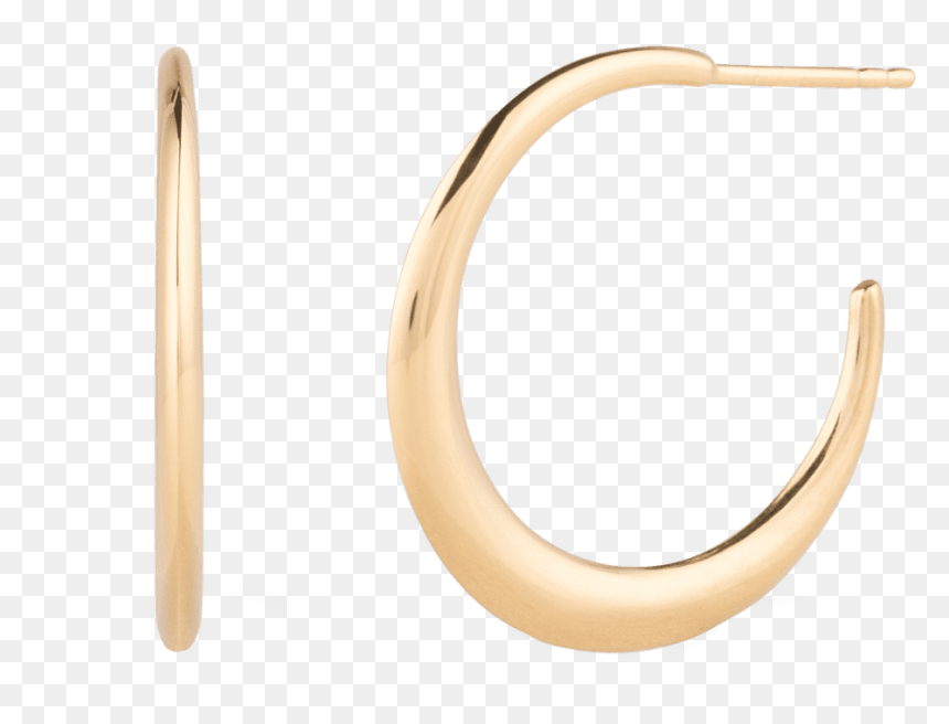 Mejuri Editor Hoops - Earrings, HD Png Download - hoops png
