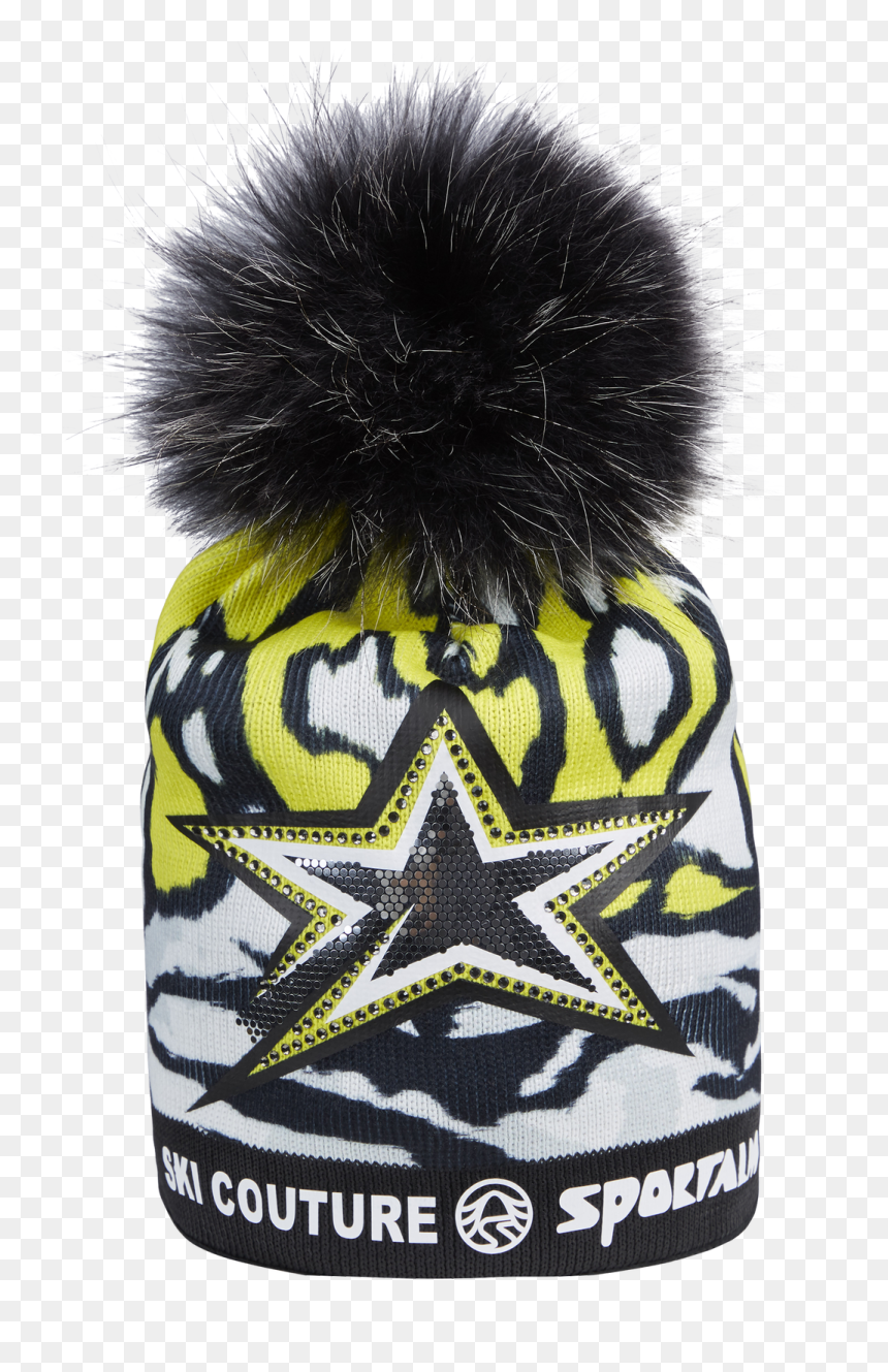 Sportalm Zea Ladies Beanie Pompom Hat 2020, HD Png Download - pompom png