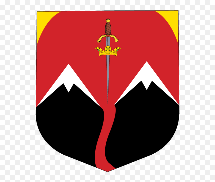 Iron Mountain Clipart Flag Of Phoenix Clip Art - Cross, HD Png Download - mountain png clipart