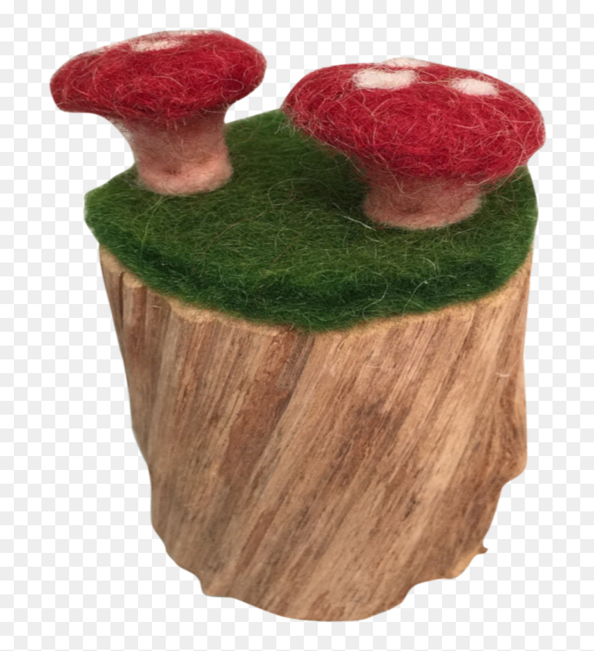 Tree Stump, HD Png Download - toadstool png