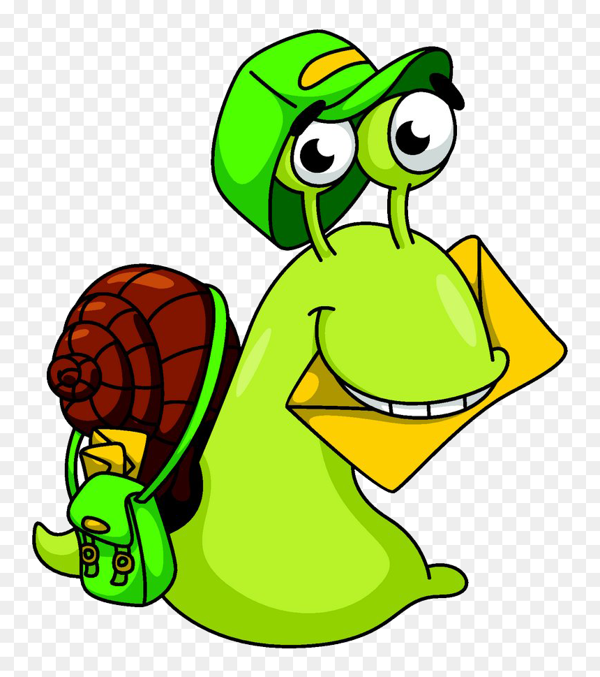 Snail Mail Clipart - Animated Snail Mail, HD Png Download - mail clipart png