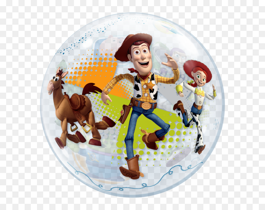 Toy Story Bubble Balloon, HD Png Download - toys story png