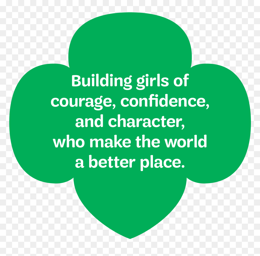 Transparent Girl Scout Clipart - Girl Scouts Of Middle Tennessee, HD Png Download - trefoil png