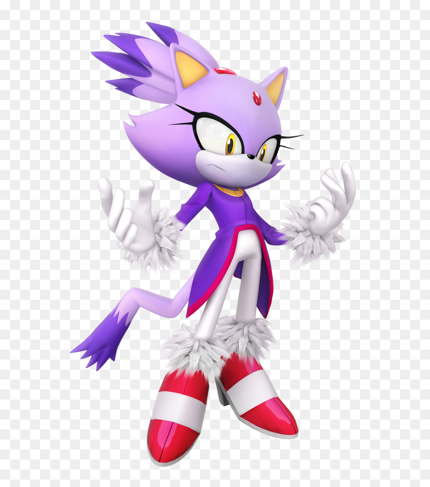 Blaze The Cat, HD Png Download - sonic .png