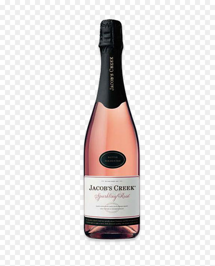Jacobs Creek Sparkling Rosé 750ml - Jacobs Creek Pink Sparkling Wine, HD Png Download - bottle of champagne png