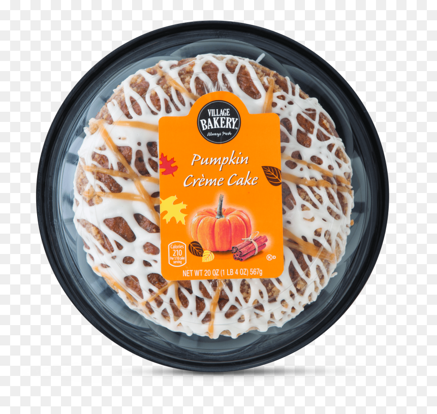 Village Bakery Pumpkin Cream Cheese Creme Cake - Cake, HD Png Download - cream cheese png