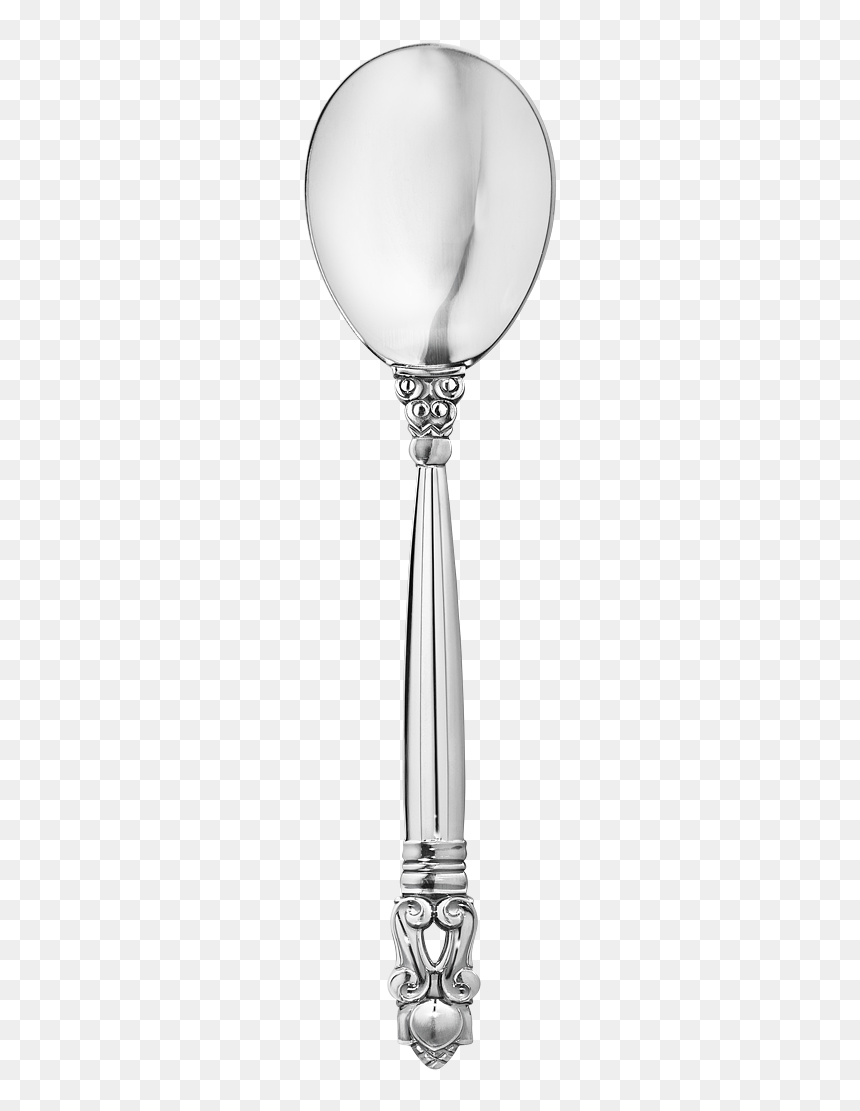 Acorn Ice Cream Spoon - Spoon, HD Png Download - silver spoon png