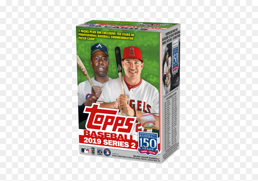 2019 Topps Series 2 Baseball Value Box"
 Src="https - 2019 Topps Series 2 Blaster Box, HD Png Download - base ball png