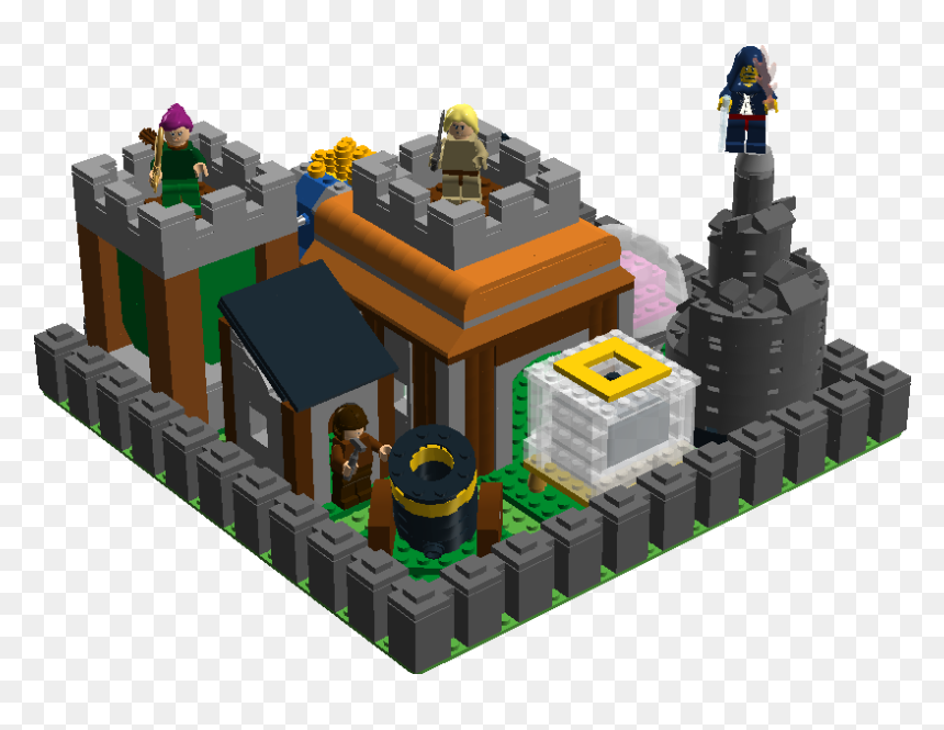 Лего Клеш Оф Кленс, HD Png Download - clash of clans pekka png