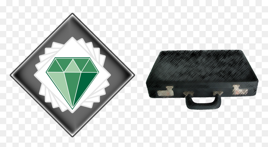 Treasure Gem - Triangle, HD Png Download - detective badge png