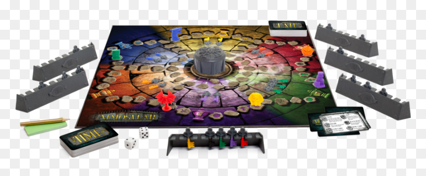 Atmosfear Game Layout Img 9172 B Flat - Atmosfear Gatekeeper, HD Png Download - game piece png