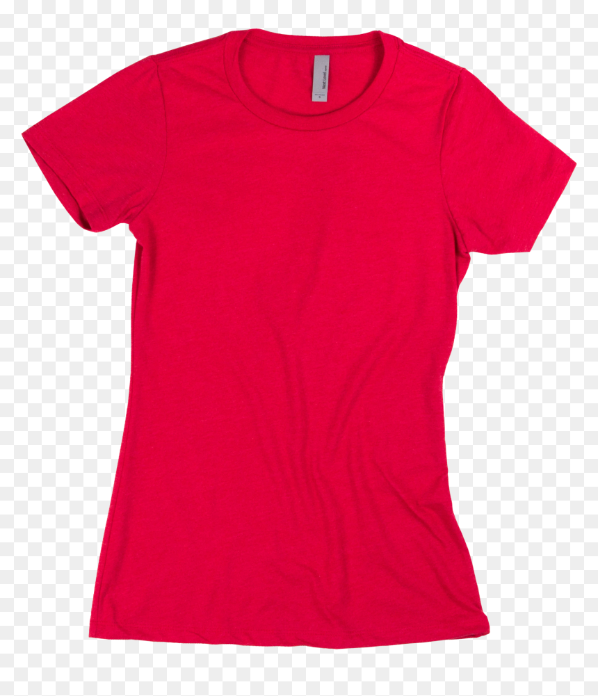 Red - Nxt - Active Shirt, HD Png Download - blank t shirts png