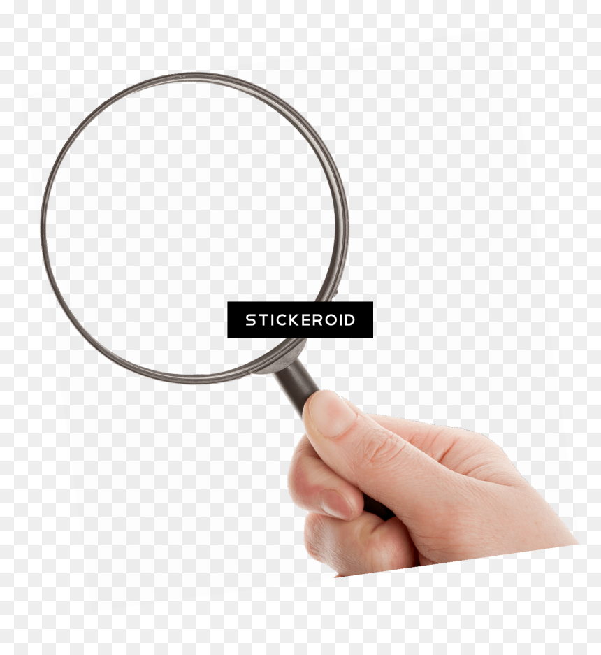 Hand Holding Loupe , Png Download - Circle, Transparent Png - loupe png