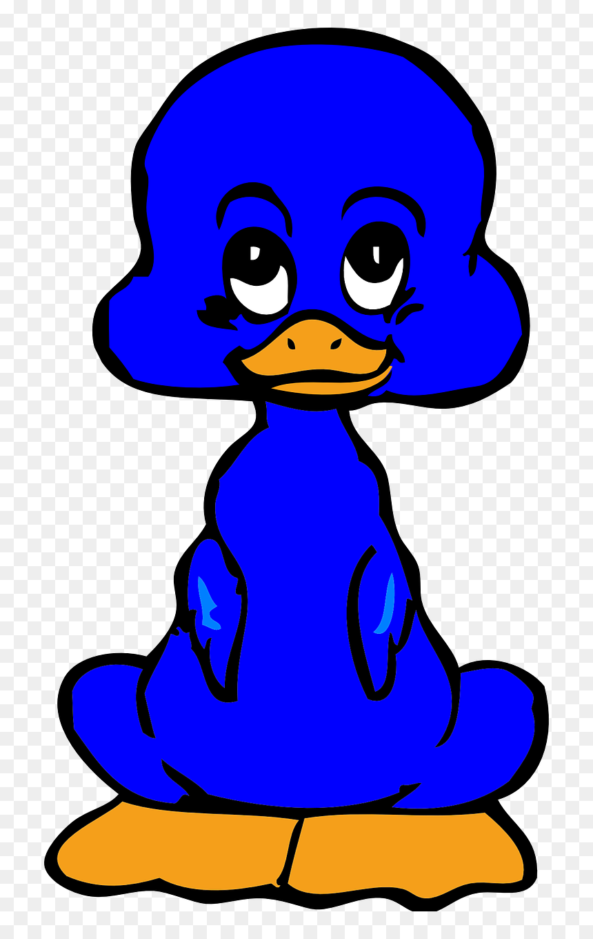 Duck, HD Png Download - cute bird png