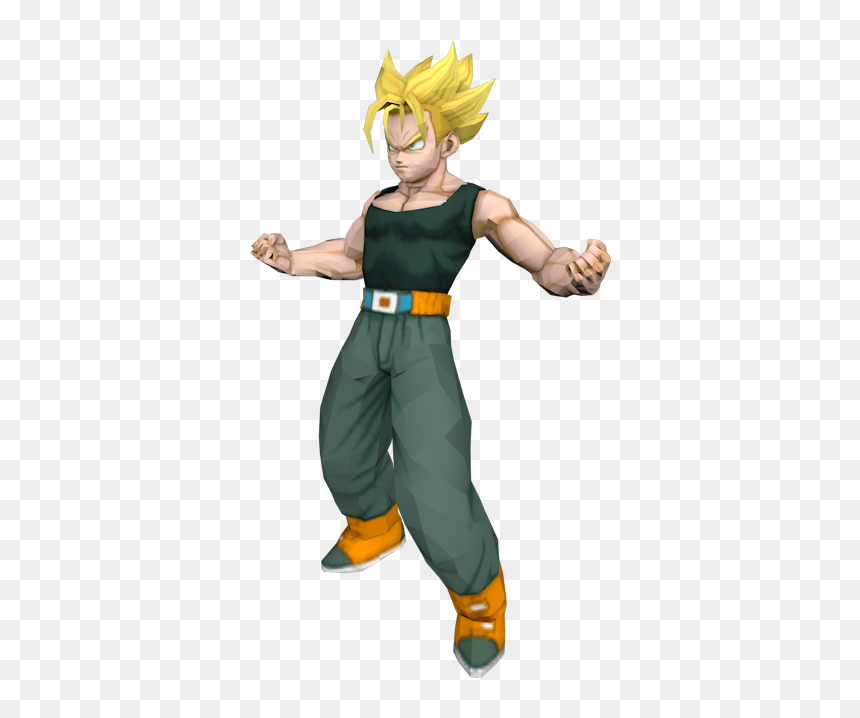 Dragon Ball Z Sagas Trunks, HD Png Download - super sayin hair png