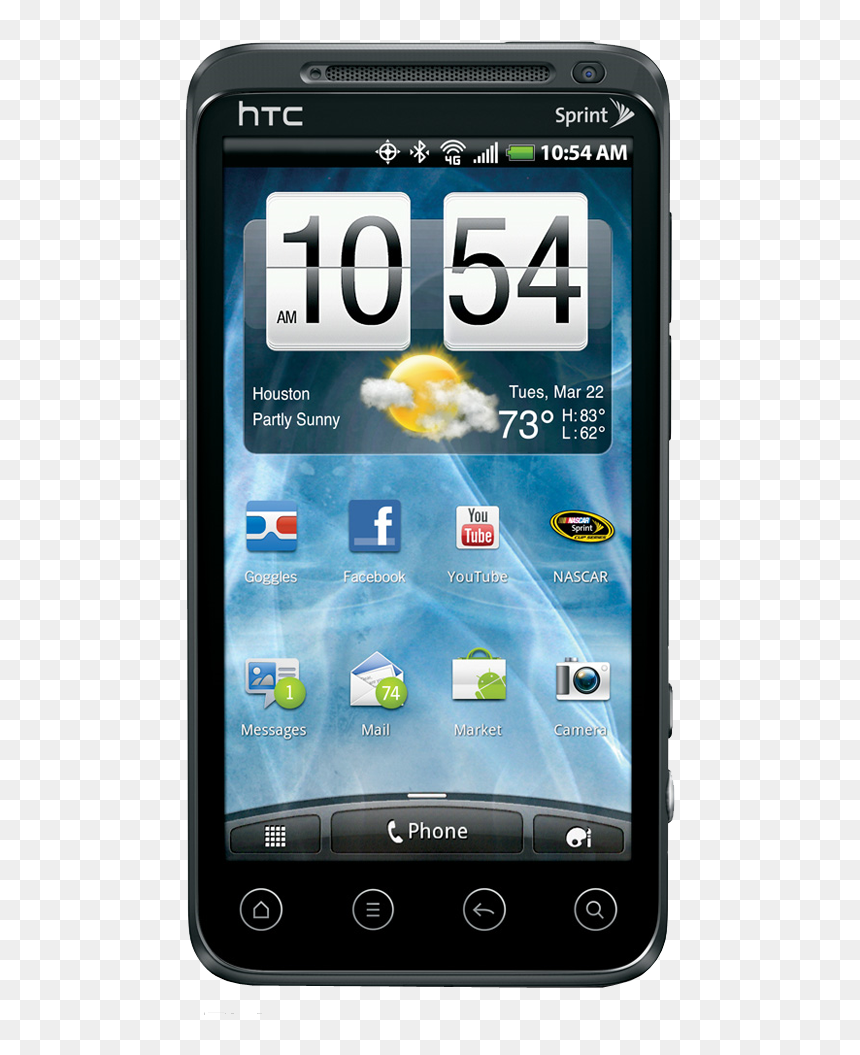 Htc Evo 3d, HD Png Download - 3d phone png