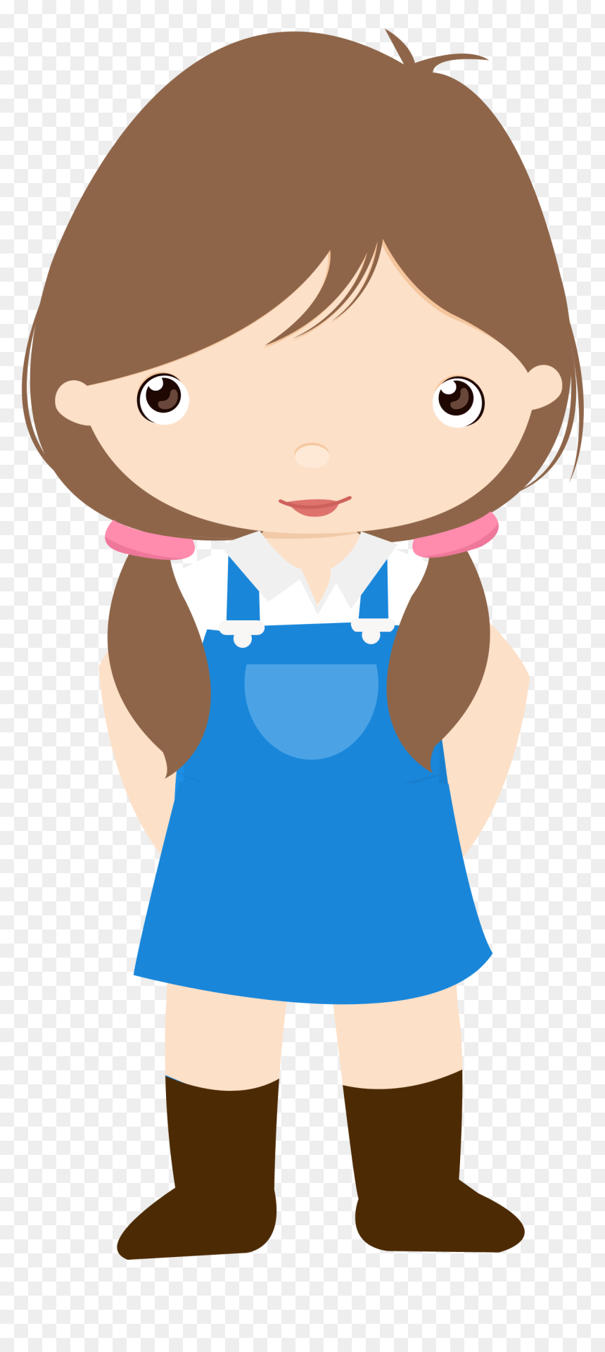 Fazenda Cat On The - Farm Girl Clipart Png, Transparent Png - fazendinha png