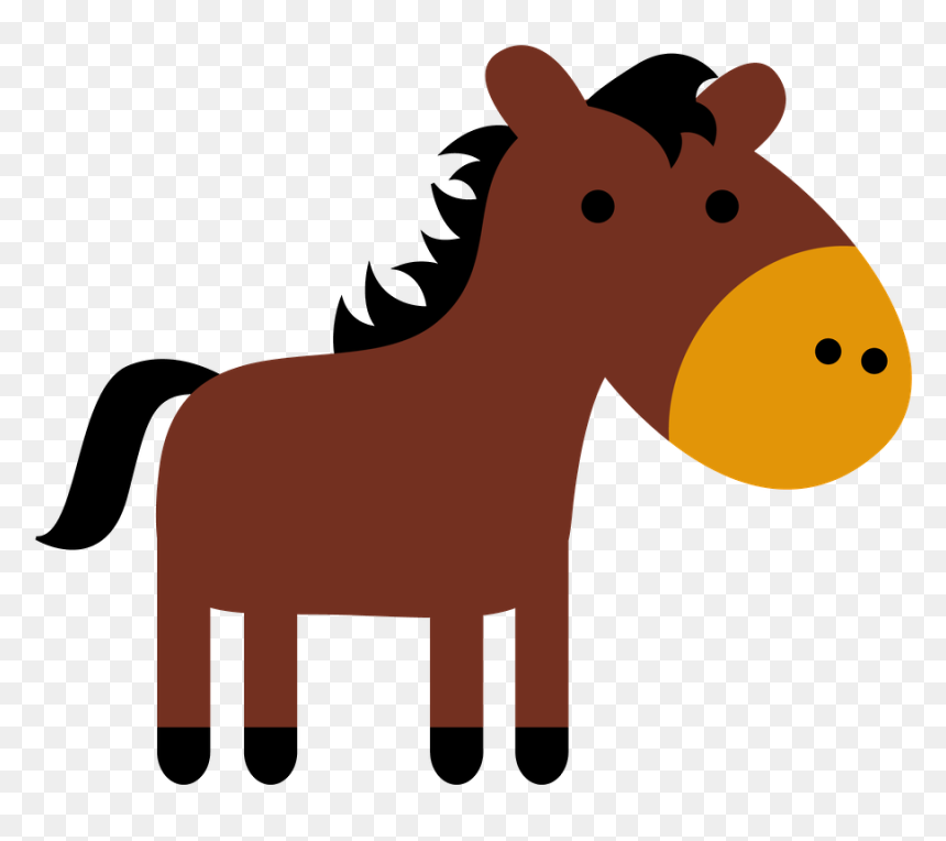 Farmhouse Clipart Horse - Mane, HD Png Download - fazendinha png