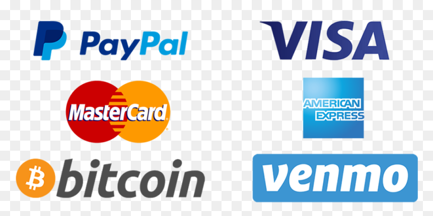 Give Donors The Ability To Pay The Ways They Are Used - Credit Cards Paypal Venmo, HD Png Download - payment methods png