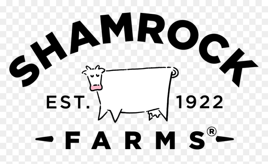 Shamrock Farms Logo Png, Transparent Png - white shamrock png