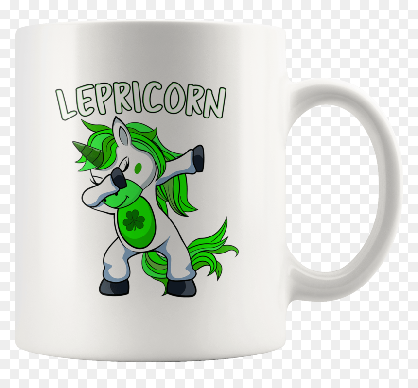 Mug, HD Png Download - white shamrock png